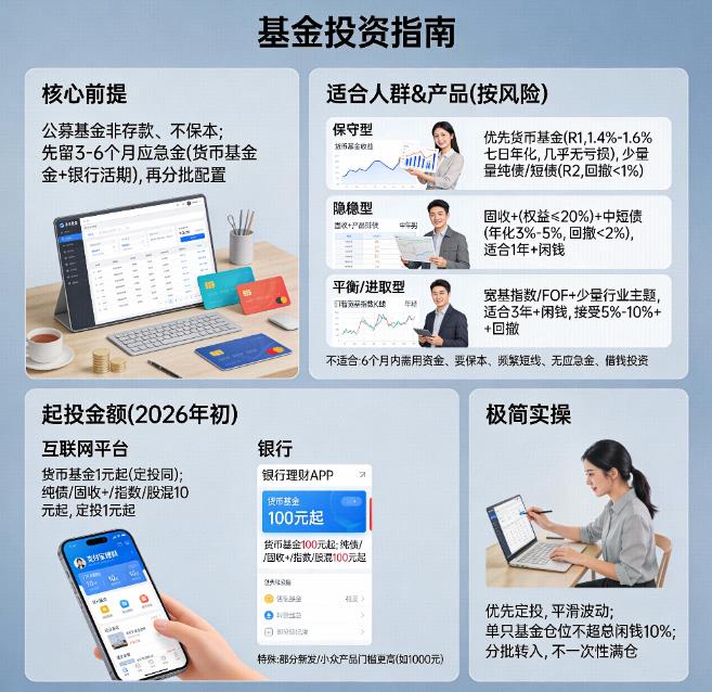 2026年存款搬家，公募基金适合普通储户吗？起投金额多少？