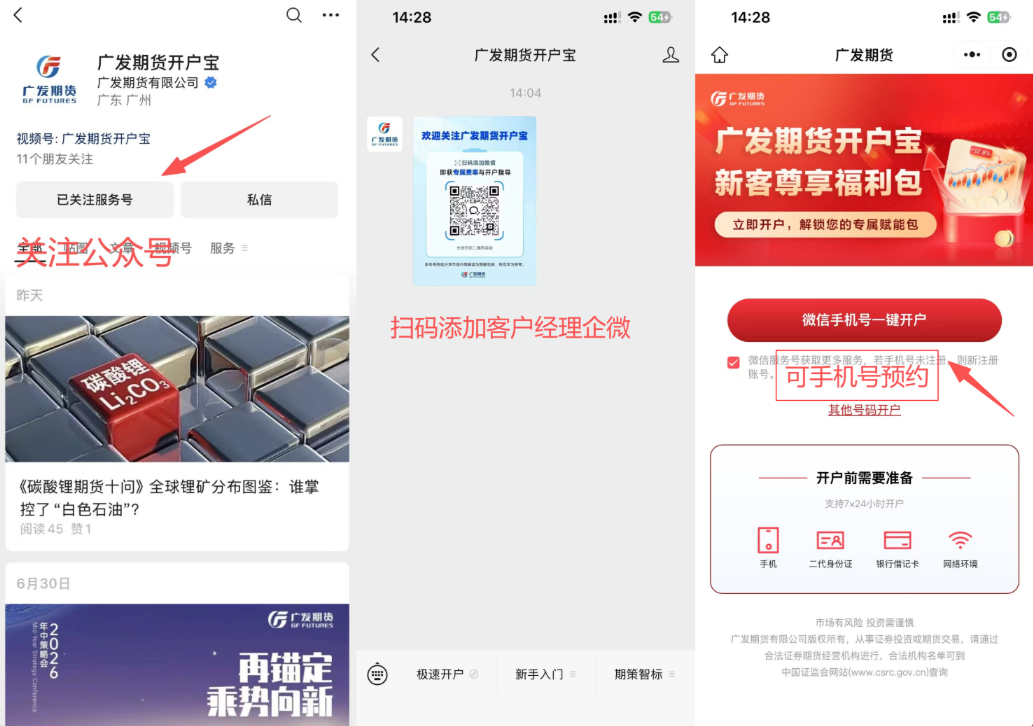 广发期货公众号