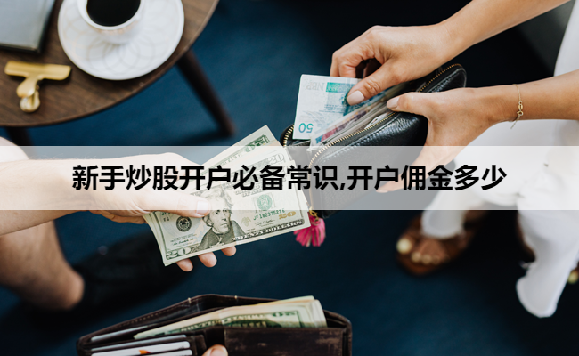 新手炒股开户必备常识,开户佣金多少