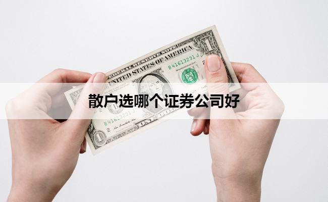散户选哪个证券公司好