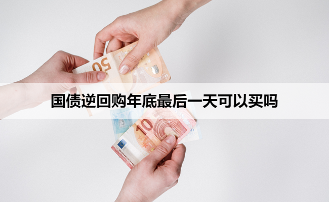 国债逆回购年底最后一天可以买吗
