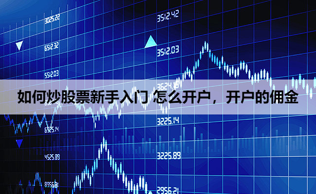 如何炒股票新手入门 怎么开户,开户的佣金