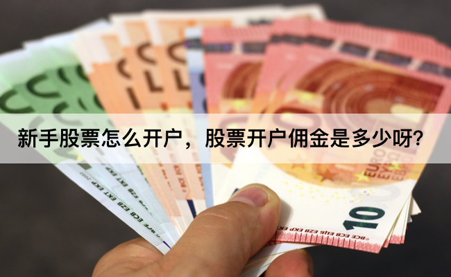 新手股票怎么开户,股票开户佣金是多少呀?
