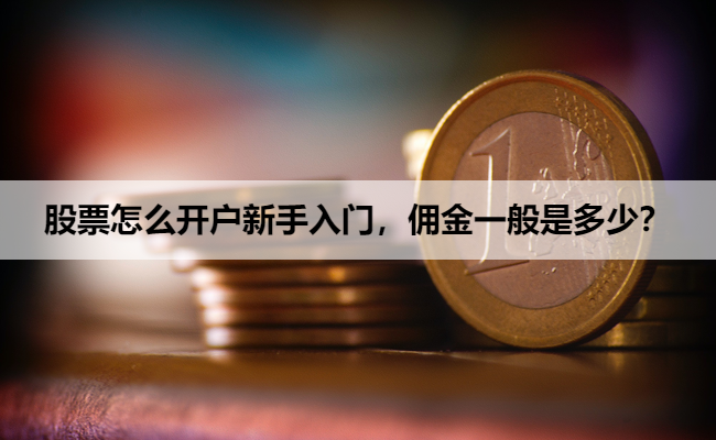 股票怎么开户新手入门,佣金一般是多少?