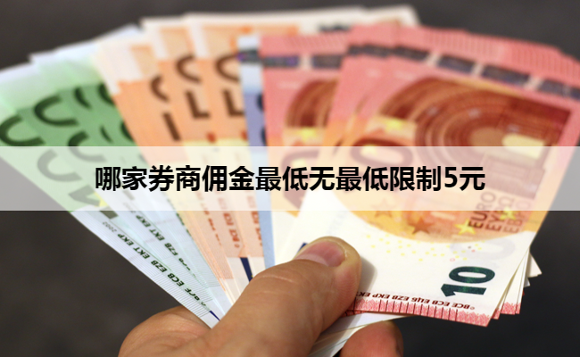 哪家券商佣金最低无最低限制5元