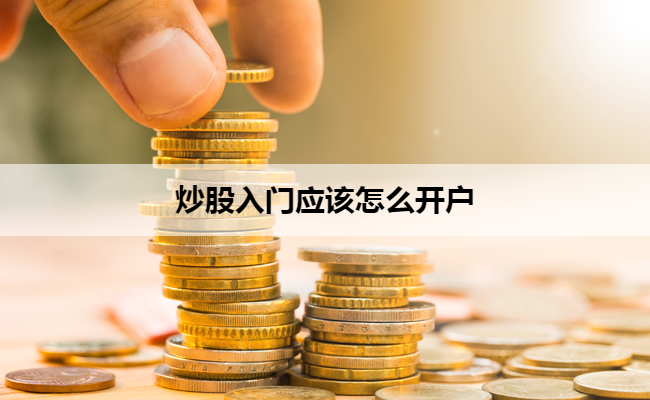 炒股入门应该怎么开户