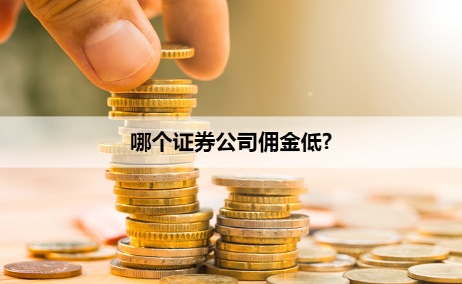 哪个证券公司佣金低?