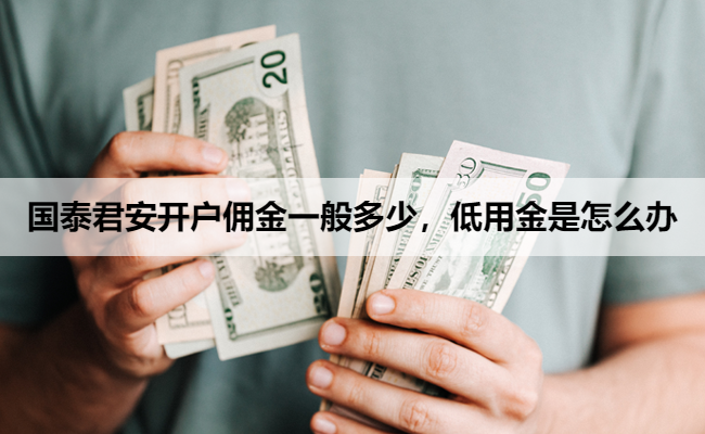 国泰君安开户佣金一般多少，低用金是怎么办