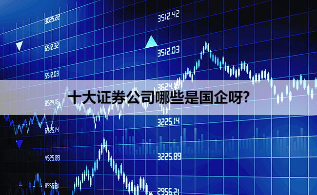 十大证券公司哪些是国企呀?