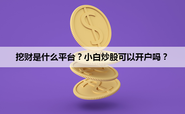 挖财是什么平台？小白炒股可以开户吗？