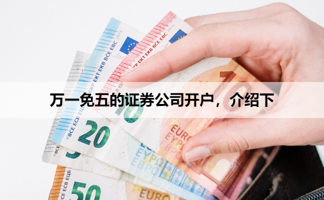 万一免五的证券公司开户，介绍下