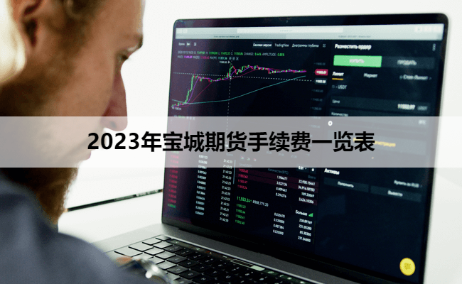 2023年宝城期货手续费一览表