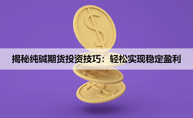 揭秘纯碱期货投资技巧：轻松实现稳定盈利