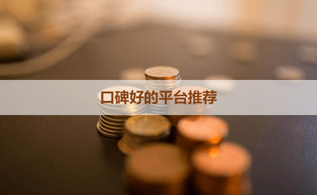口碑好的平台推荐