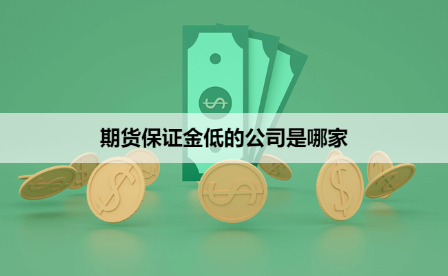 期货保证金低的公司是哪家