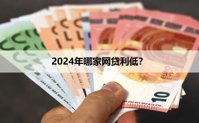 2024年哪家网贷利低？