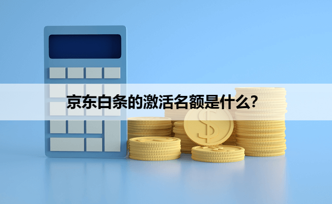 京东白条的激活名额是什么？