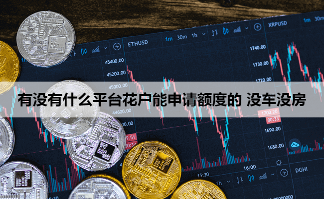 有没有什么平台花户能申请额度的 没车没房