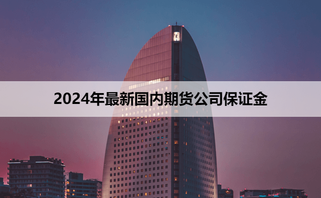 2024年最新国内期货公司保证金