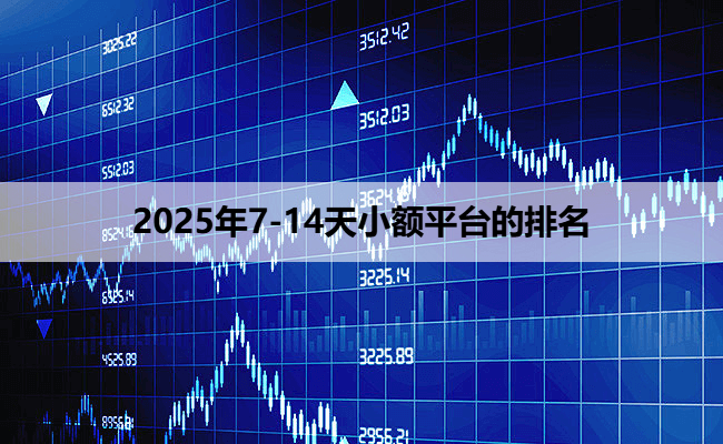 2025年7-14天小额平台的排名