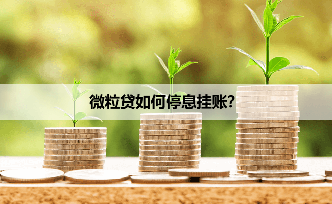 微粒贷如何停息挂账？