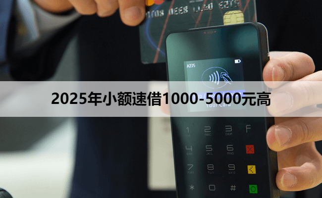 2025年小额速借1000-5000元高