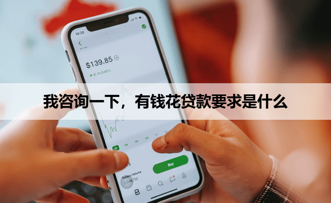 我咨询一下，有钱花贷款要求是什么