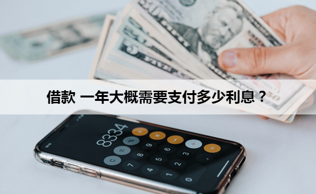 借款 一年大概需要支付多少利息？