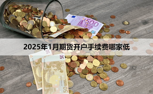 2025年1月期货开户手续费哪家低