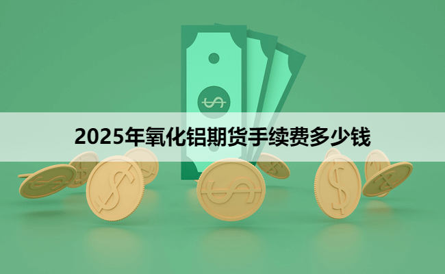 2025年氧化铝期货手续费多少钱