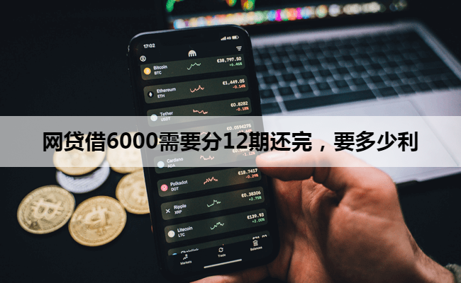 网贷借6000需要分12期还完，要多少利