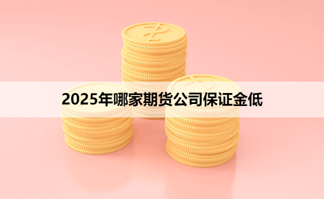 2025年哪家期货公司保证金低
