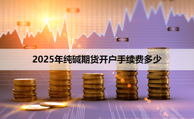 2025年纯碱期货开户手续费多少