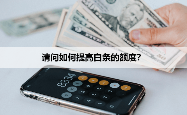 请问如何提高白条的额度？