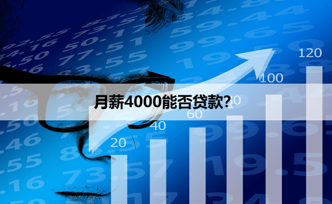月薪4000能否贷款？