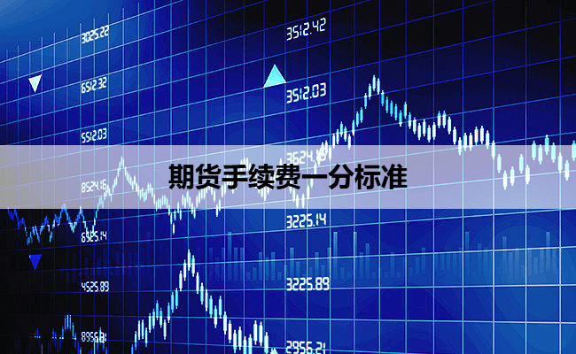 期货手续费一分标准