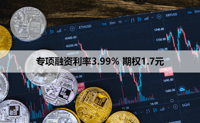 专项融资利率3.99% 期权1.7元