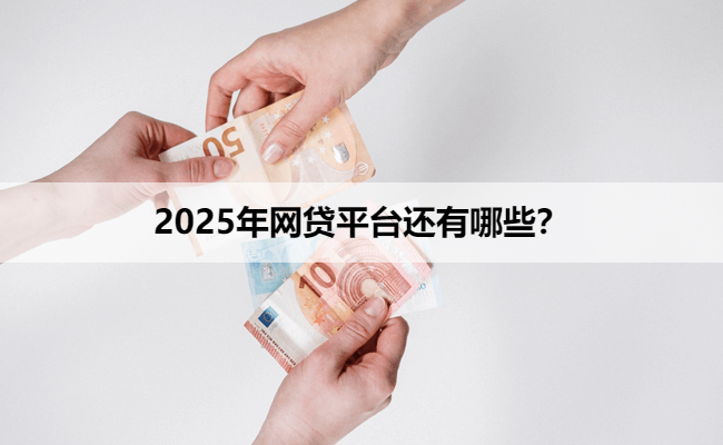 2025年网贷平台还有哪些?