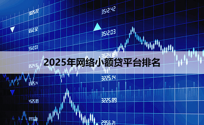 2025年网络小额贷平台排名