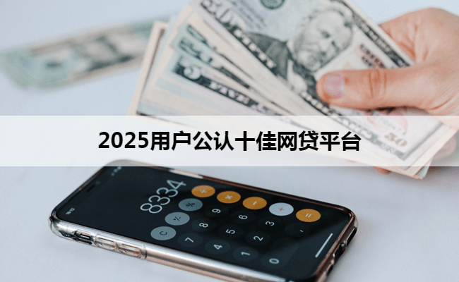 2025用户公认十佳网贷平台
