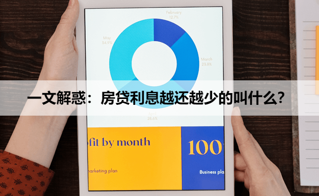 一文解惑：房贷利息越还越少的叫什么？