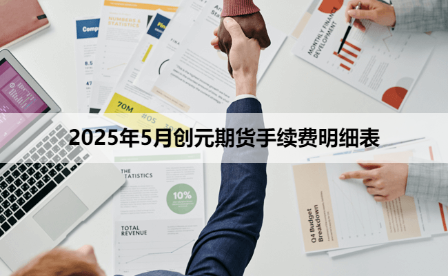 2025年5月创元期货手续费明细表