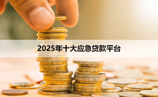 2025年十大应急贷款平台