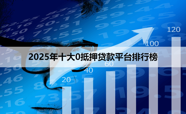 2025年十大0抵押贷款平台排行榜