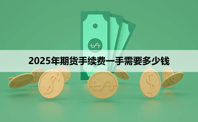 2025年期货手续费一手需要多少钱