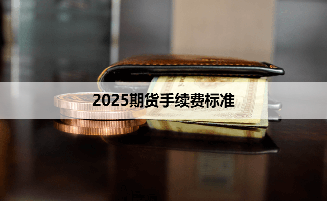 2025期货手续费标准