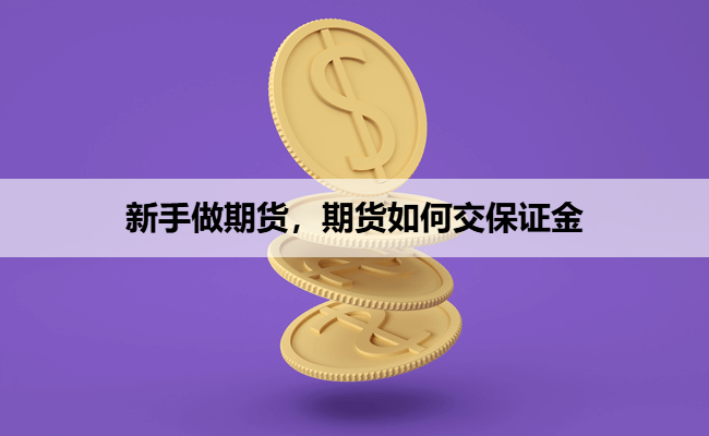 新手做期货，期货如何交保证金