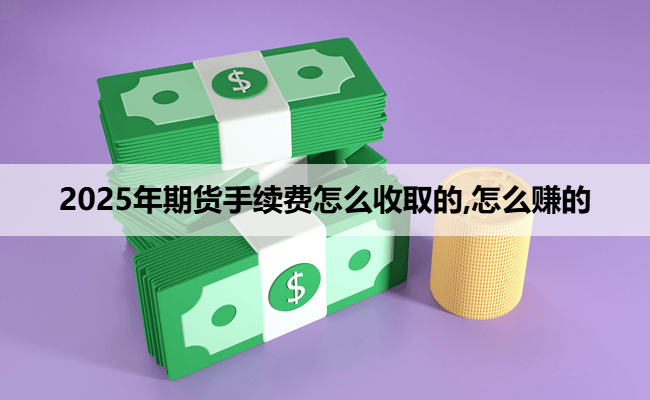 2025年期货手续费怎么收取的,怎么赚的