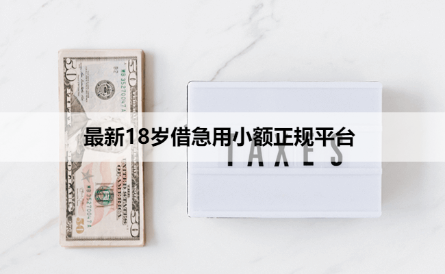最新18岁借急用小额正规平台