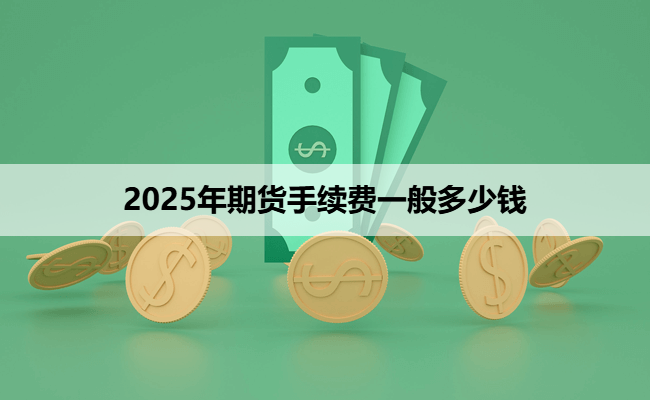 2025年期货手续费一般多少钱